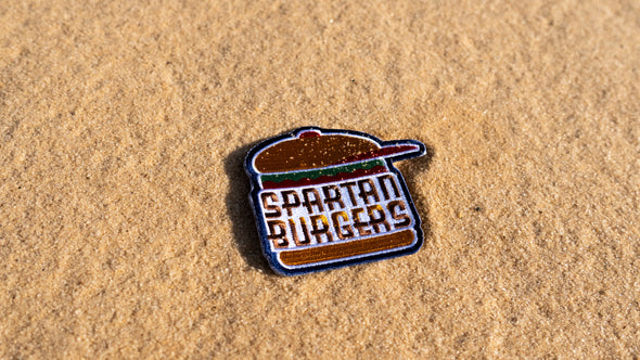 Hub City Spartanburgers Burger Stack Patch