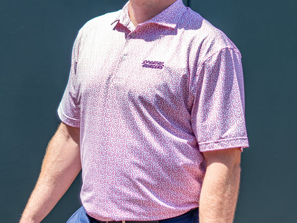 Men's White Bucket of Balls Polo