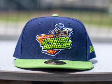 5950 Nvy/Grn Primary Logo Fitted Hat