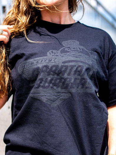 Adult All Black Emo Night Tee