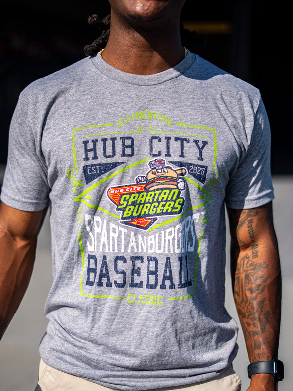 Adult Grey 108 Stitches "Summer Classic" Tee