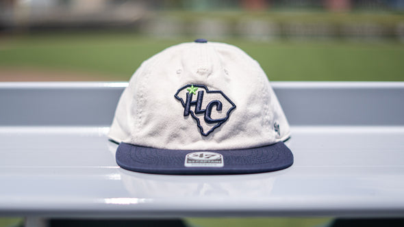 47 Captain Snapback Khaki X Navy HC Logo