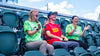 Adult Green Tie Dye Chip Tee
