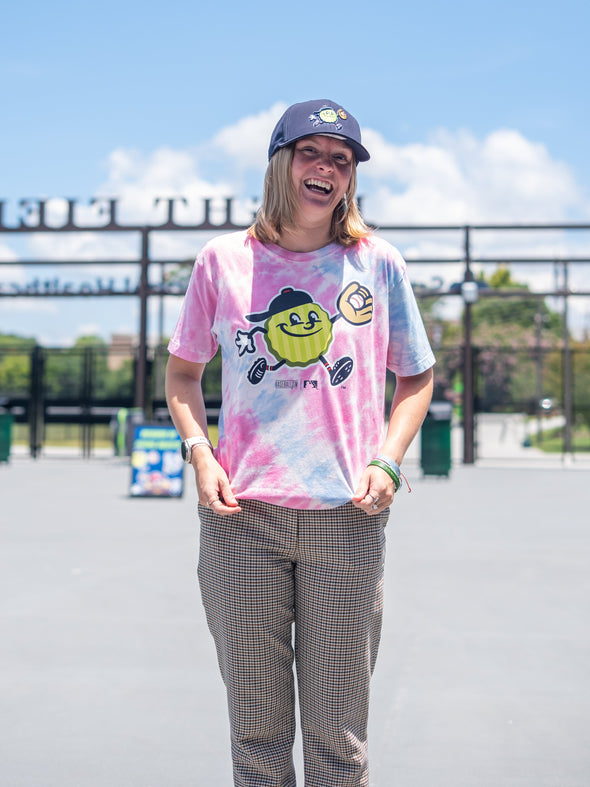 Adult Baseballism Tie Dye Chip Tee