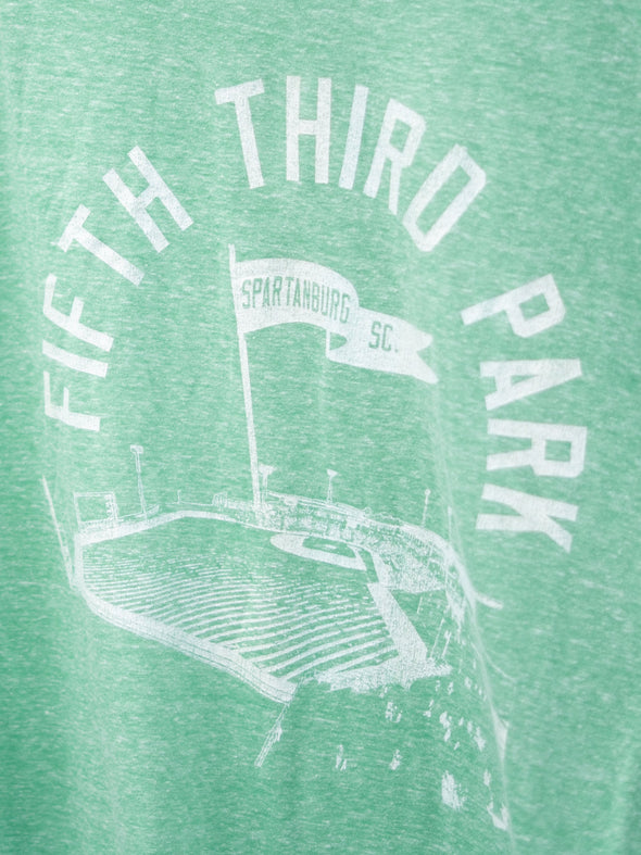 Adult Green Retro Brand FTP Tee