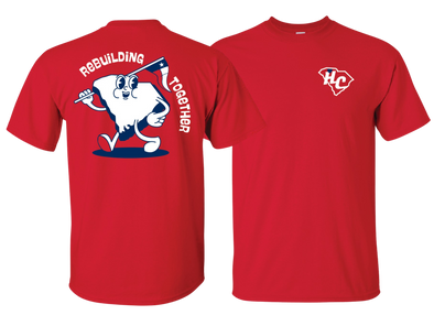 PRE-ORDER Adult *Texas Flood Relief* Red Tee
