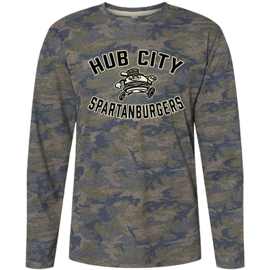 Adult Camo Long Sleeve Tee