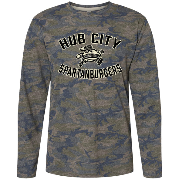 Adult Camo Long Sleeve Tee
