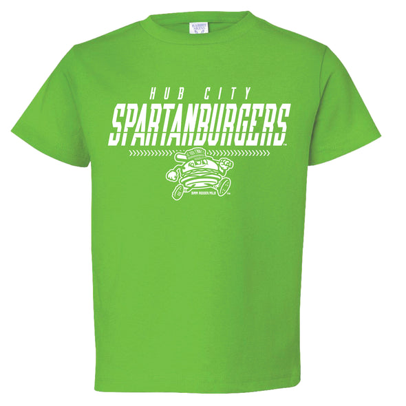 Youth Green Chuck Laces Tee