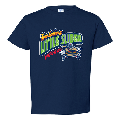 YT Toddler Navy Little Slider T-Shirt