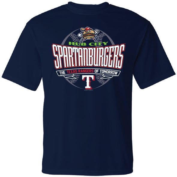 Adult Navy Dry Fit Affiliate Tee