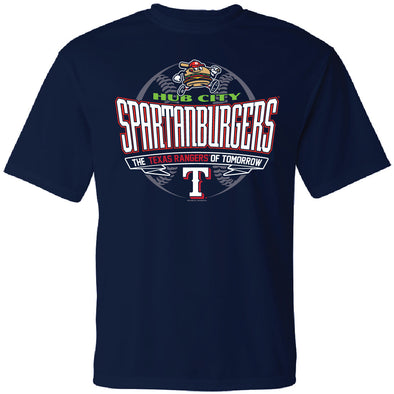 Adult Navy Dry Fit Affiliate Tee