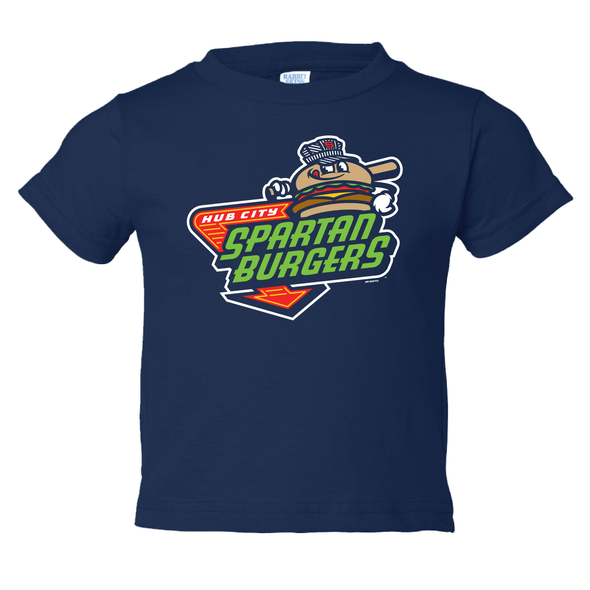 Toddler Navy Primary Logo Tee