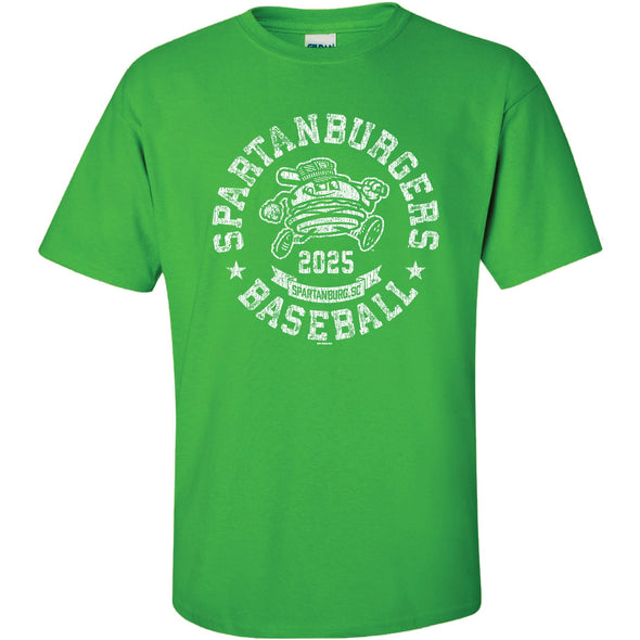 Adult Green Roundel Logo Tee