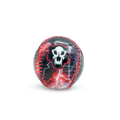 Erie SeaWolves B Electric Howling Dead Baseball
