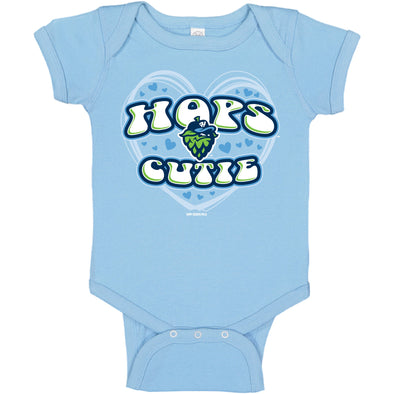 Bimm Ridder Hops Cutie Onesie, Hillsboro Hops