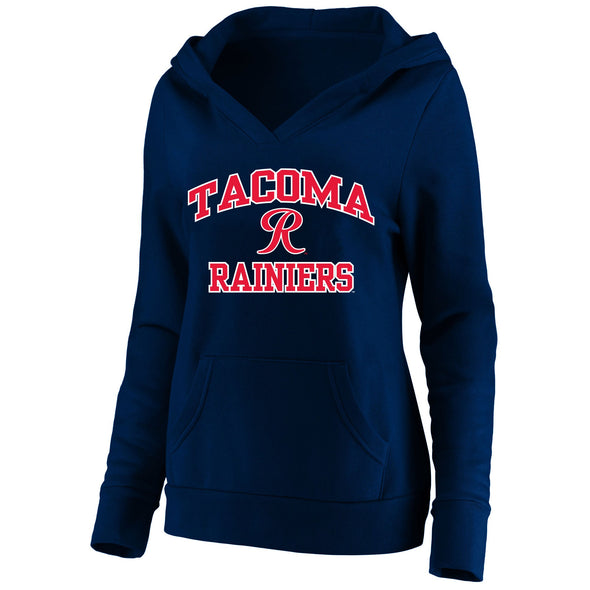 Tacoma Rainiers Profile Women's Navy Plus Size Hood