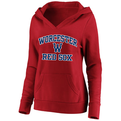 Worcester Red Sox Women's P/O Heart and Soul Hood