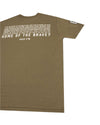 Greenville Drive Baseballism Army Green Home of the Brave Tee
