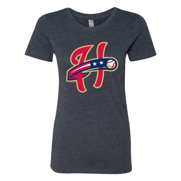 Harrisburg Senators Women's Navy Cap Logo Tee