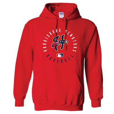 Harrisburg Senators Red Jesea Hoodie