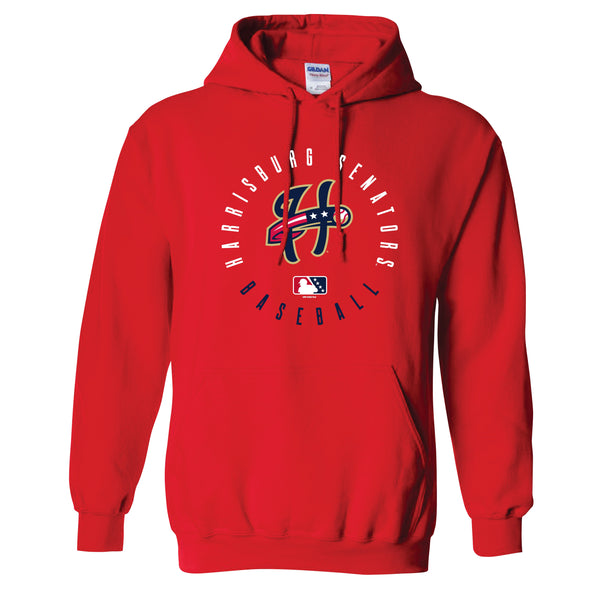 Harrisburg Senators Red Jesea Hoodie