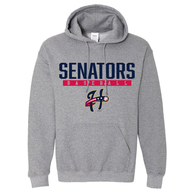 Harrisburg Senators Gray McGuffin Hoodie