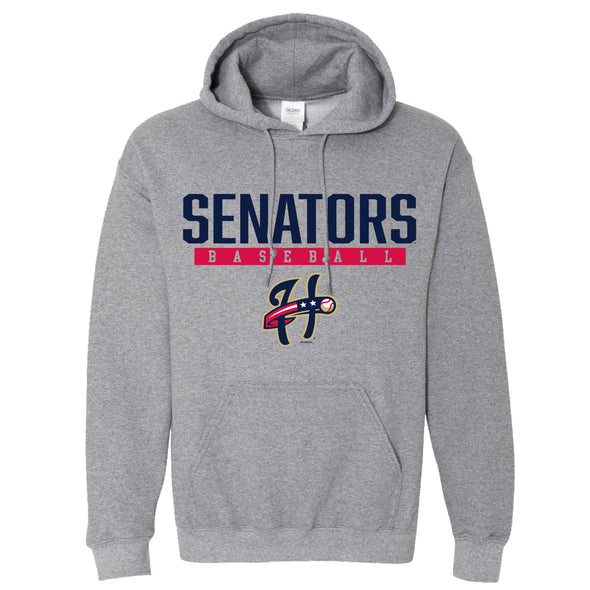 Harrisburg Senators Gray McGuffin Hoodie