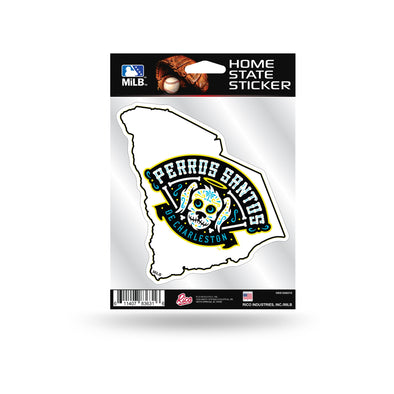 Charleston RiverDogs South Carolina Perros Santos Decal