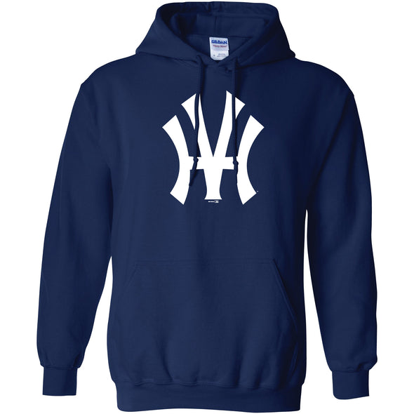 Adult Hudson Line Monogram Hoodie | Navy