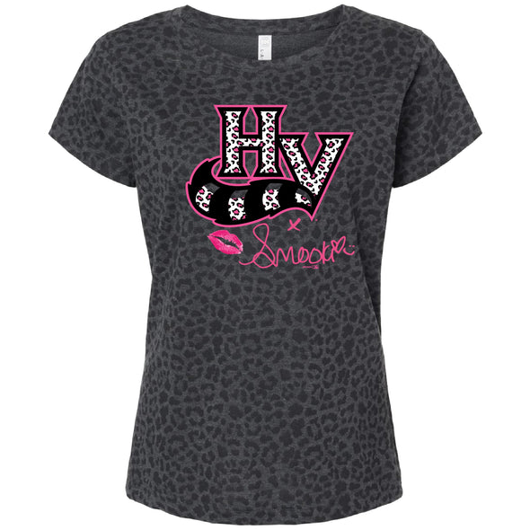 Snooki x HV Renegades Women's Cut LIMITED Leopard Print T-Shirt {SALE}