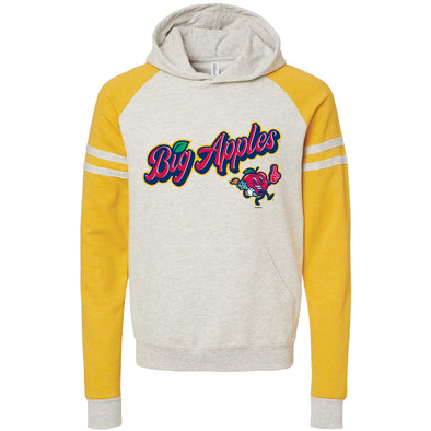 Adult HV "Big Apples" Wordmark Colorblock Hoodie