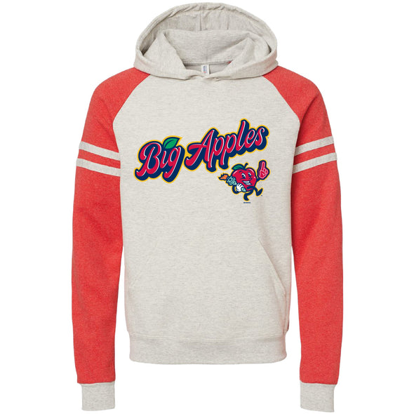 Adult HV "Big Apples" Wordmark Colorblock Hoodie