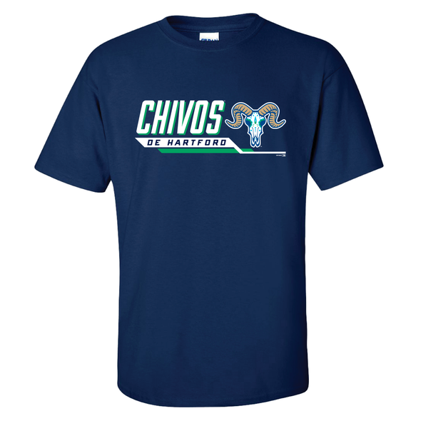 Hartford Yard Goats Bimm Ridder Los Chivos Disposition Tee