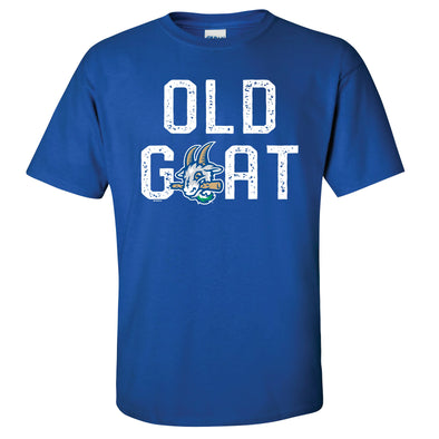 Hartford Yard Goats Bimm Ridder Old Goat T-Shirt - Blue
