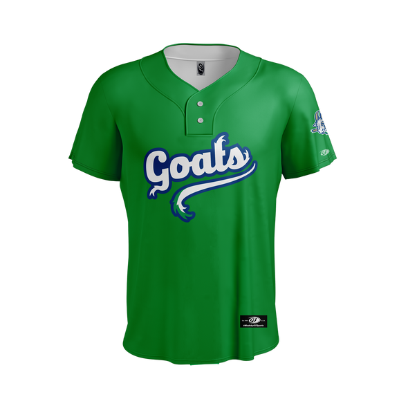 Hartford Yard Goats OT Sports Men's Green Goats Replica Jersey