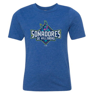 Bimm Ridder Youth Soñadores T-Shirt, Hillsboro Hops