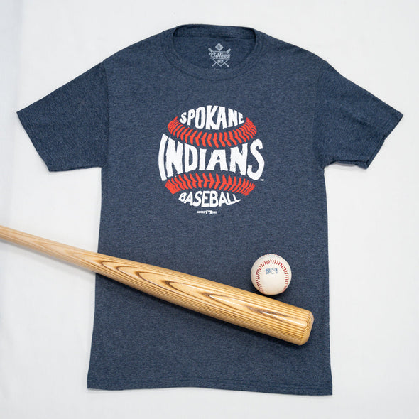 Spokane Indians Handwritten Baseball Tee