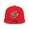 Harrisburg Senators New Era 59Fifty On-Field Home Cap - Red