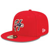 Harrisburg Senators New Era 59Fifty On-Field Home Cap - Red