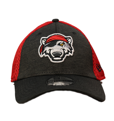 Erie SeaWolves NEC Shadow Neo Red Cap