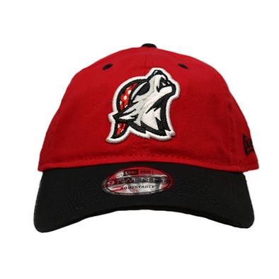 Erie SeaWolves NEC Howler Red Alt Adjustable Cap