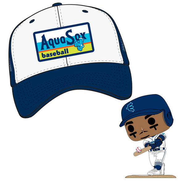 Everett AquaSox Snapback Cap (Free Julio Rodriguez POP included)