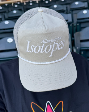 Albuquerque Isotopes Hat-Foundation Script