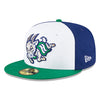 Hartford Yard Goats New Era On-Field Official Alt Charging Goat Logo Cap