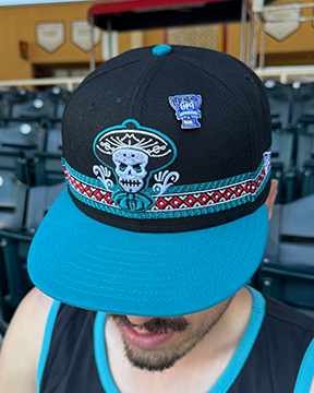 Albuquerque Isotopes Hat-Mariachis 950 Band Black Rep