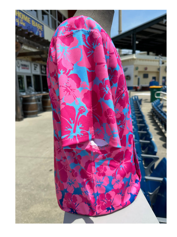 Pensacola Blue Wahoos Hawaiian Jersey