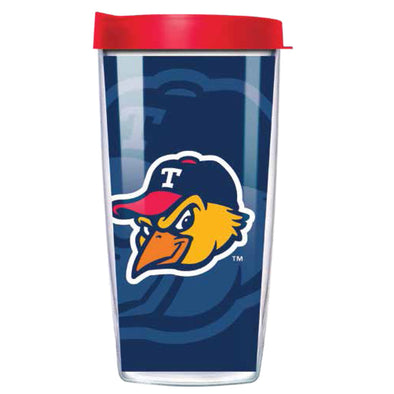 Toledo Mud Hens Head Logo Double Walled Tumbler