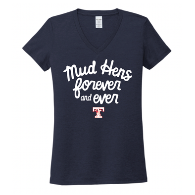 Toledo Mud Hens Forever Ladies V-Neck T