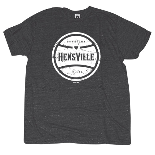 Charcoal Hensville Tri-Blend T